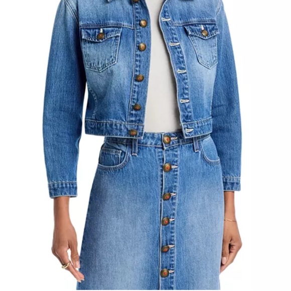 L'AGENCE Jackets & Blazers - L'AGENCE
Koda Cropped Denim Jacket